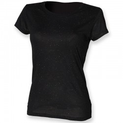 Plain t-shirt  Women's fleck SF mini 150 GSM